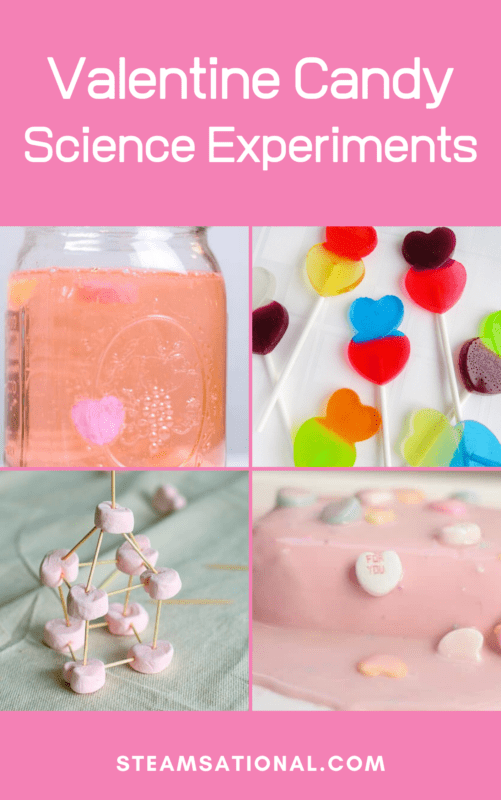 valentine candy experiments