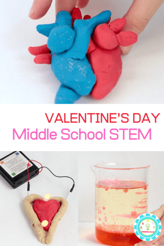 valentine middle school stem activities