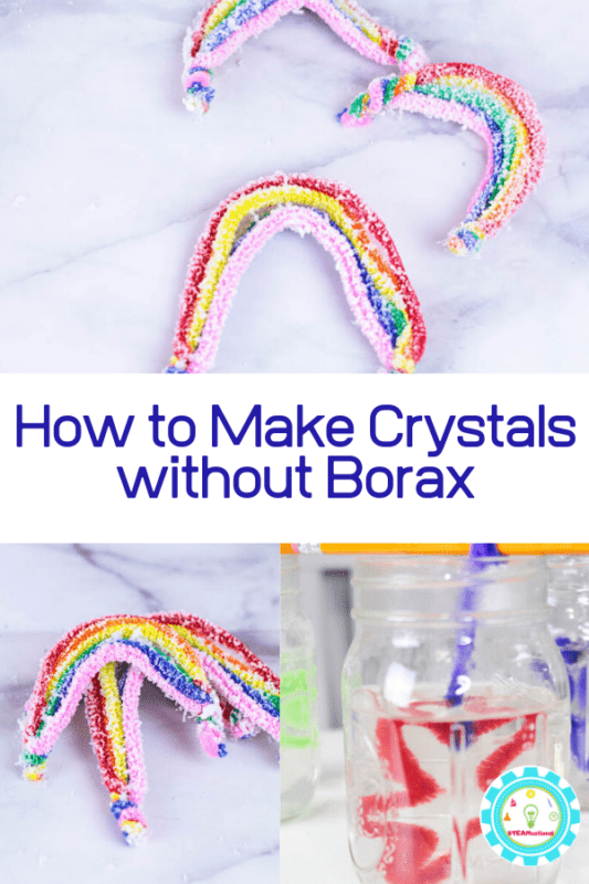 how to make crystals without borax