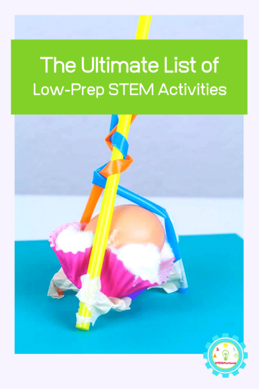 This list of no-prep STEM activities right here that will help save your time and sanity in and out of the classroom.