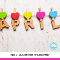 april stem activities for elementary