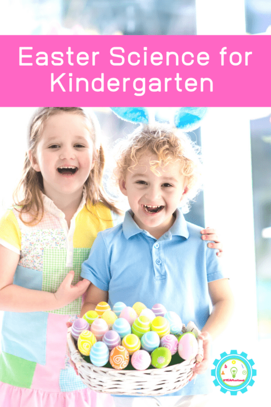 Celebrate spring with Kindergarten Easter activities! These Easter science experiments for kindergarten are perfect for bringing spring inside!