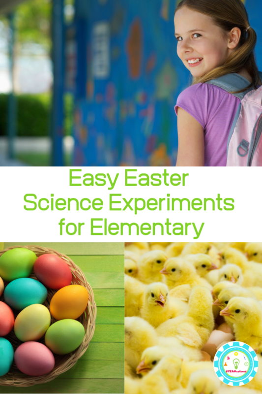 easter science projects elementary