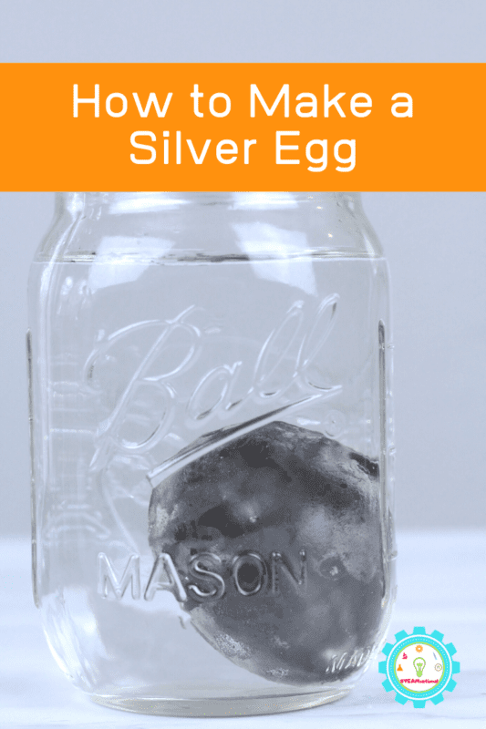 make a silver egg