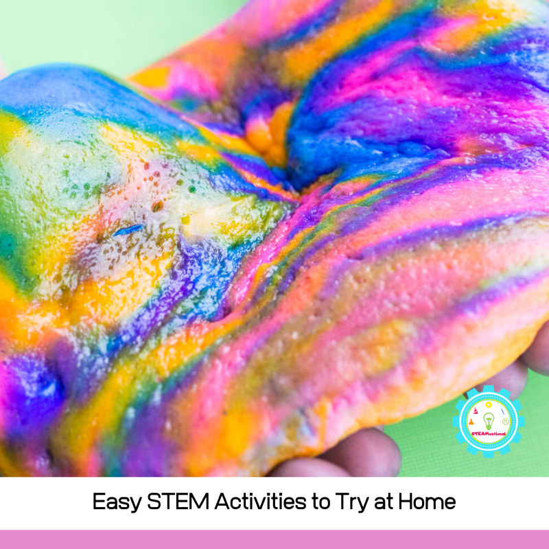 If you want your kids to keep doing educational activities at home, it's the perfect time to try STEM activities at home!