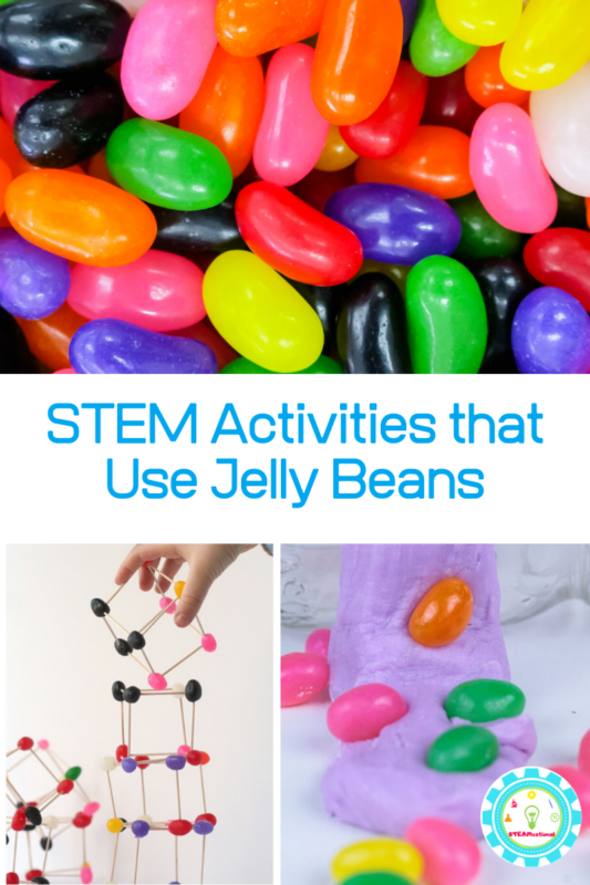 Try these exciting jelly bean STEM experiments and STEM activities for some Easter flair in the classroom!