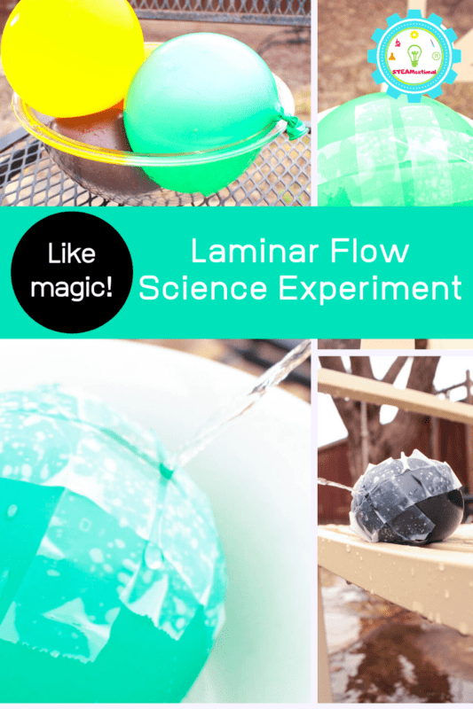 laminar flow with a water balloon