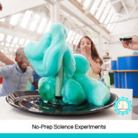 Rather than skip science altogether, why not try these no-prep science experiments that require basic supplies that you probably already have at home!
