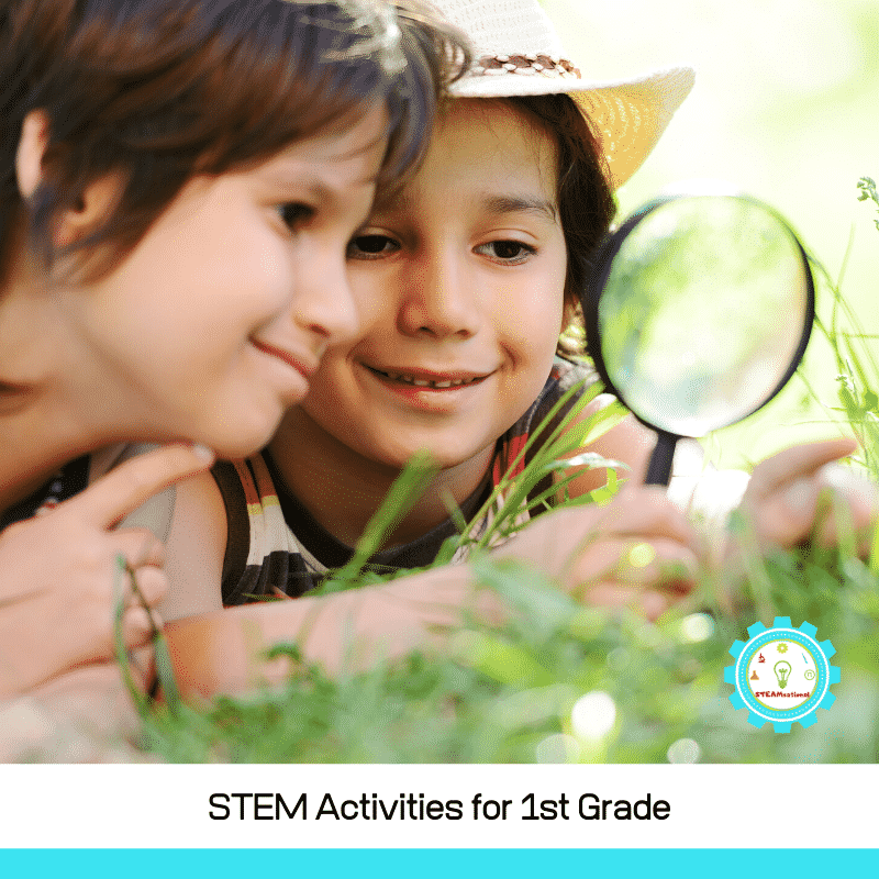 Looking for first grade STEM activities? These STEM activities for 1st grade are the perfect place to find first grade STEM lesson plans that you can use in the classroom or at home!