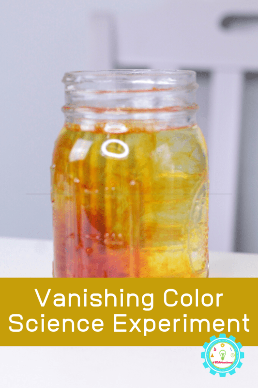 disappearing color science experiment