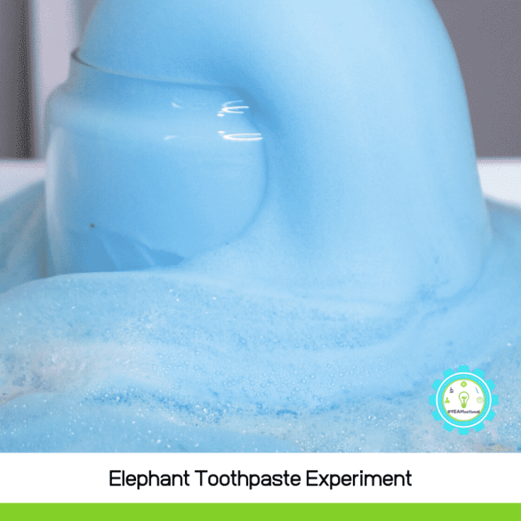 Elephant Toothpaste Explosion Experiment