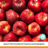 Try these fun apple STEM activities with the kiddos in the classroom or home! These apple activities for kindergarten and preschool will bring STEM to life!