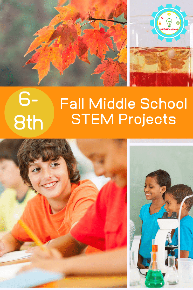 10 Hands-On Fall STEM Activities for Middle School