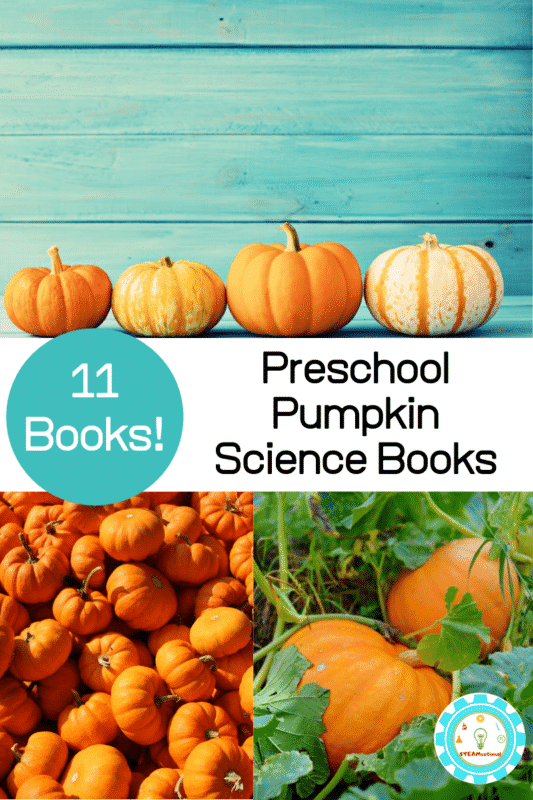 preschool pumpkin science books