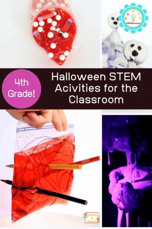 4th grade halloween stem activities