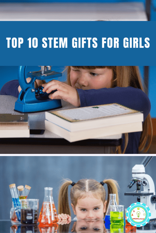 Super fun and engaging STEM gifts for girls! These science gifts for girls are the perfect thing for hours of STEM-focused play.