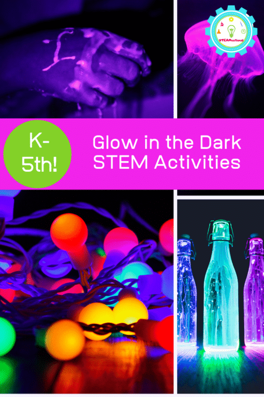 glow in the dark stem activities