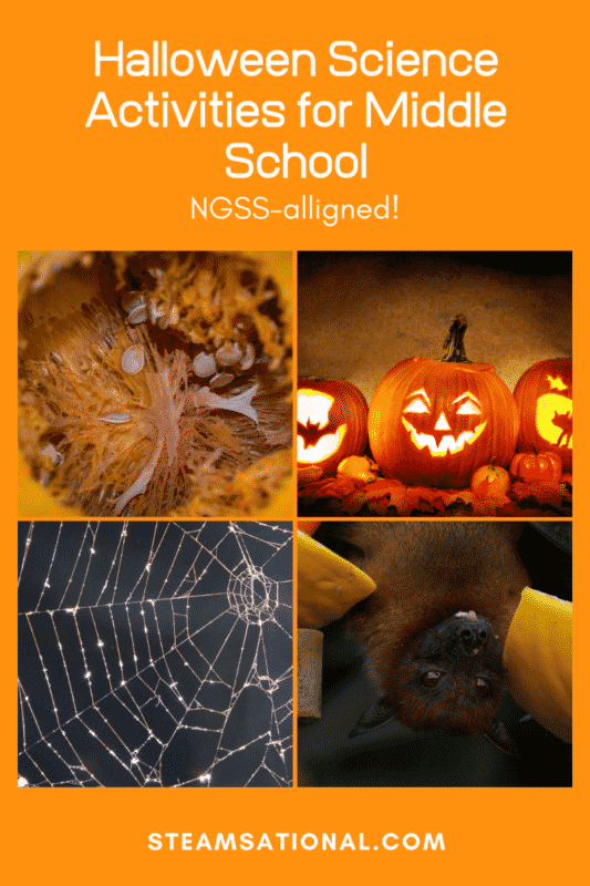 Try the Halloween STEM activities for middle school and bring some spook factor into class! Halloween STEM challenges have never been so fun!