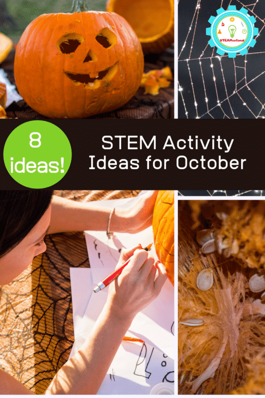 If you are teaching science and want some October STEM challenges, try these NGSS-aligned hands-on October STEM activities with your class!
