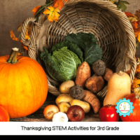 If you're looking for Thanksgiving STEM activities and Thanksgiving science experiments, you've come to the right place! These Thanksgiving STEM activities for 3rd grade are just what third graders can do to make science fun in November!