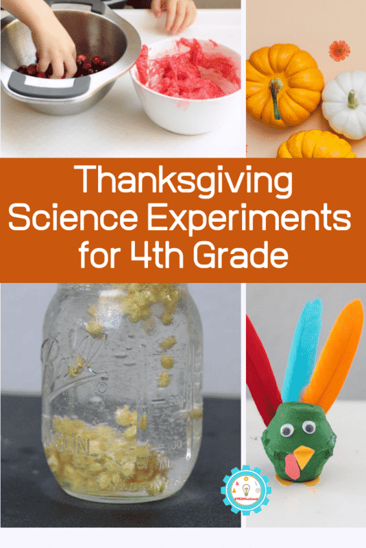 thanksgiving science experiments for 4th grade