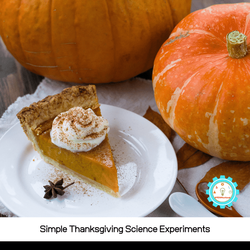 It's Thanksgiving, which means time for pumpkin pie, history lessons, and football. And it's also time for Thanksgiving science experiments!