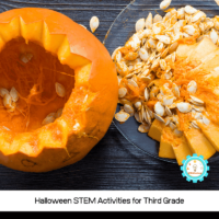 Halloween STEM activities for 3rd grade are a fun way for 3rd graders to explore science, technology, engineering, and math during Halloween!