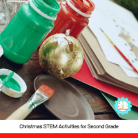 2nd graders will love these easy Christmas STEM activities for 2nd grade that are low-prep and tons of fun!