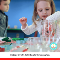 During December, why not make your science activities Christmas STEM activities for kindergarten? You may just find that the holiday season is your favorite holiday for science!