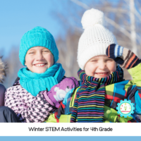 These winter STEM activities for 4th grade provide detailed STEM lesson plans for 4th grade and can help you provide relevant NGSS-aligned STEM activities with a fun winter twist!
