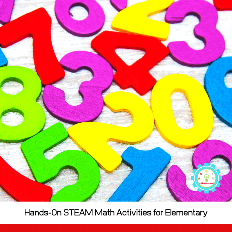 If you're looking for math activities for kids, you already know that standard math problems are boring, and sometimes hard for kids to get. That's where hands-on STEAM math activities are incredibly valuable!