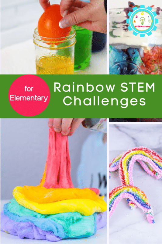 rainbow stem challenges