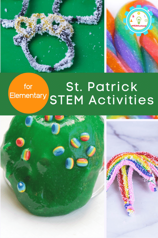 st patrick stem activities elementary