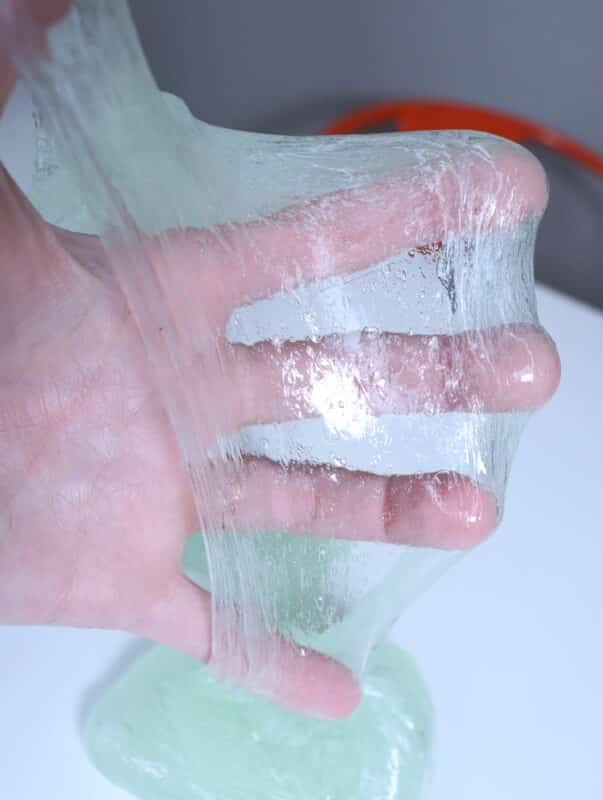 clear glass slime