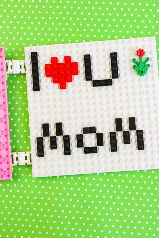 LEGO Mothers Day Card Sample 2 6