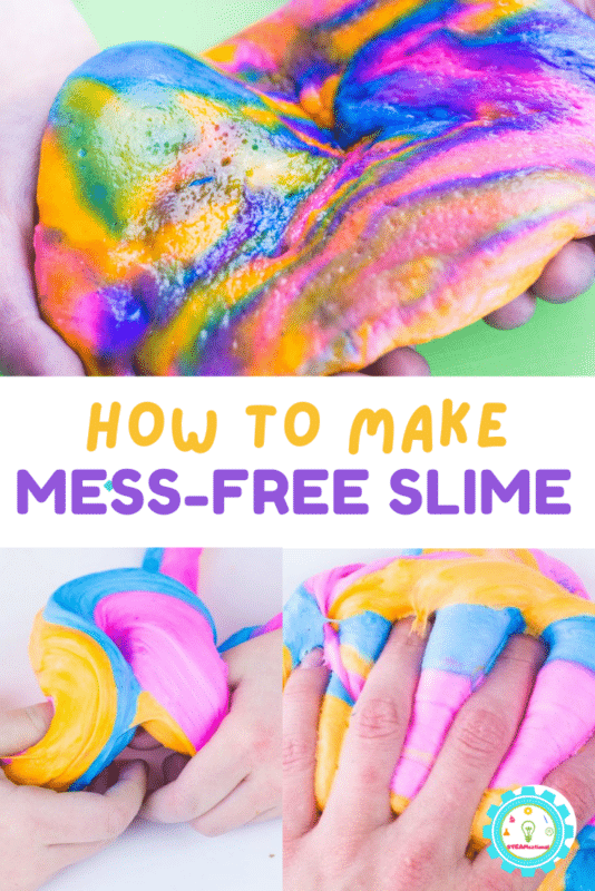 Want to know how to make mess-free slime? This secret recipe is super easy and is simple enough even for someone who's never made slime before!