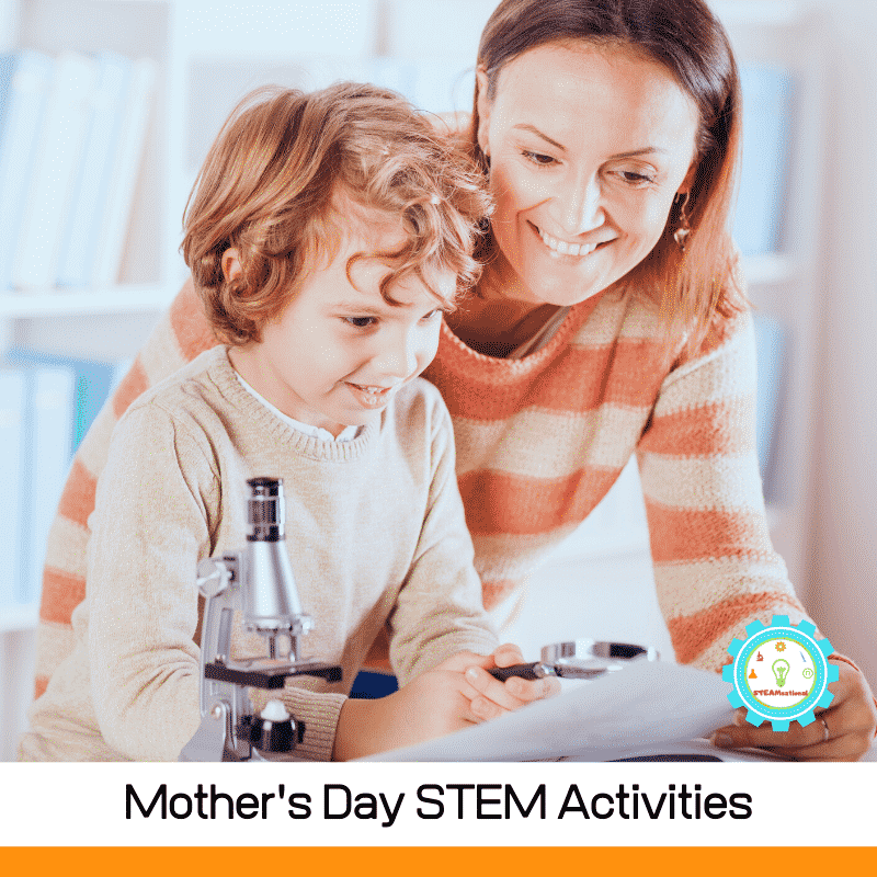 Mother's Day STEM should be bright, colorful, and fun for everyone involved, and you'll find some of our favorite mother-child STEM activities to do on this list!