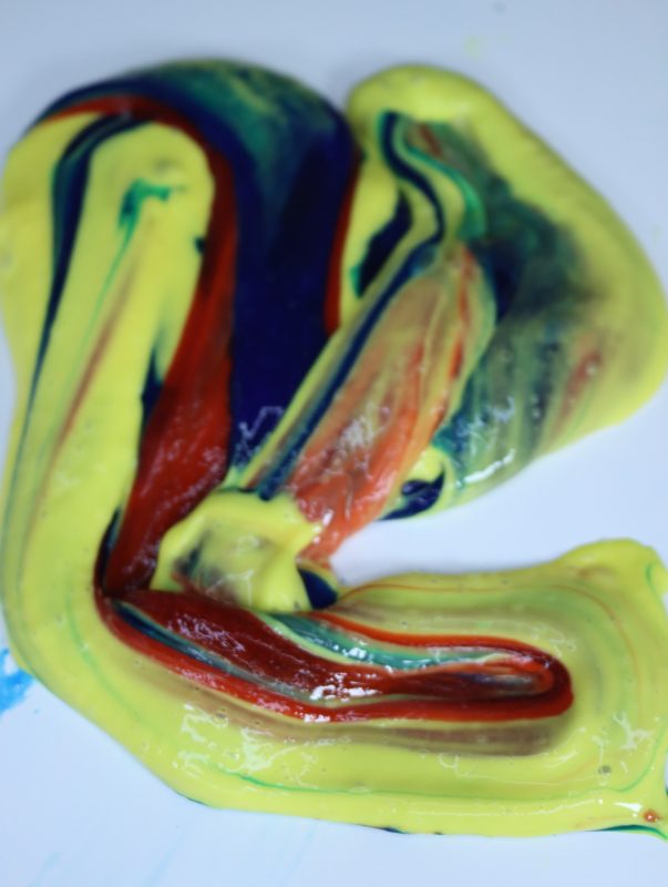 slime with lots of colors