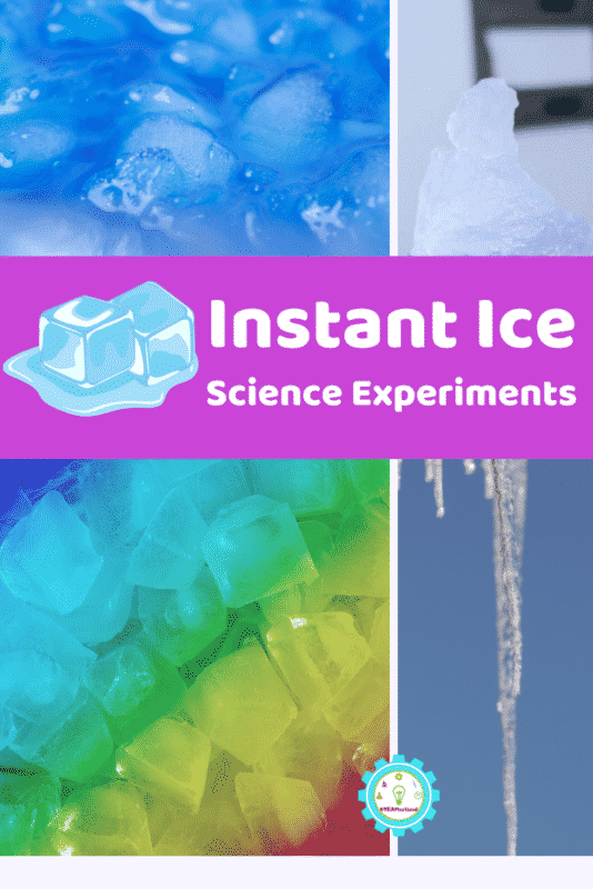 Try these super fun instant ice experiments and learn cool science at the same time!