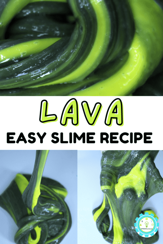 This colorful lava slime recipe looks just like real lava or magma! Just 3 ingredients and 5 minutes gives you the perfect magma slime!