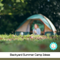 If you're planning to make a summer camp in the backyard this year, whether with friends, with your own kids, or as part of a summer camp program, you'll love the ideas for backyard summer camp on this list!