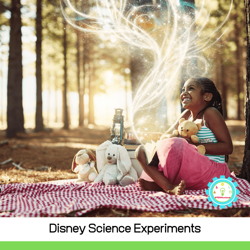 These Disney Science Activities are perfect for exploring, learning, and creating. The best part is that they’re all either Disney-themed or can be paired up to relate to Disney shows and movies as well. It's a super fun way to explore science experiments for kids!