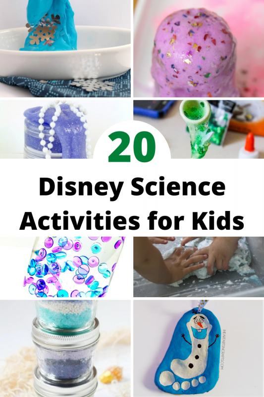 If the kids in your care are as in love with Disney productions as mine are, they will love these Disney-inspired science activities and experiments.