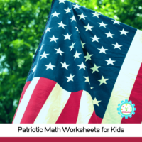 Check out these fun math worksheets for kids with a patriotic twist! And if you get tired of patriotic math printables, don't miss our list of hands-on math activities for kids.