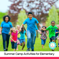 20+ fun summer camp activities for classic summer fun! These summer camp activities for elementary students are tons of fun!