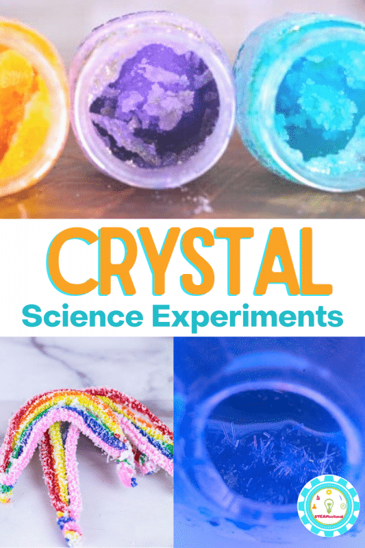 Follow along with the recipes below to learn how to grow crystals in many different ways! Soon, you'll be a crystal expert!
