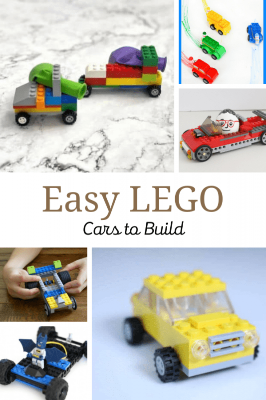 Get 20+ ideas for easy LEGO cars to build! Unique and simple LEGO car designs for new builders!