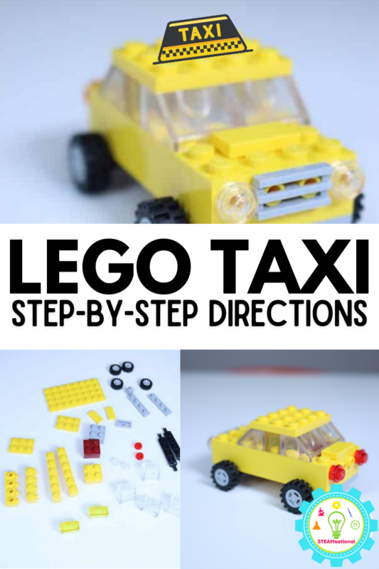 Build a LEGO taxi in 5 minutes using just basic LEGO bricks! No complicated sets needed- use bricks you already own to make this LEGO cab!