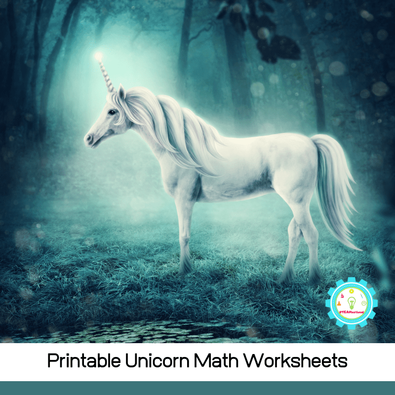 Have fun with unicorn math activities! Printable unicorn math worksheets are a fun way to teach math to preschoolers.