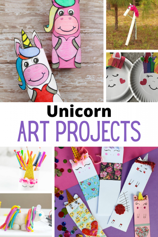 Try one or all of these super fun unicorn art projects! Unicorn lovers everywhere will have so much fun with this unicorn themed art!